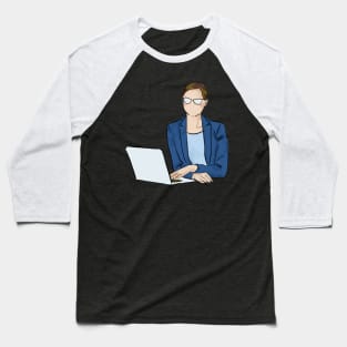 A businesswoman Baseball T-Shirt